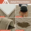 COSY HOMEER 48x20 Inch/30X20 Inch Kitchen Rug Mats Made of