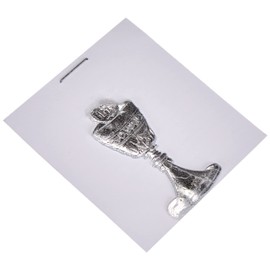 Rayher 3119922 Wachsmotiv: Kelch + Hostie, 4,5 cm, SB-Btl. 1 Stück, si