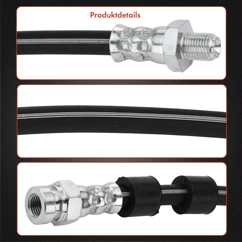 Frankberg Brake Hose Brake Hydraulic Hose Rear Axle Left Right