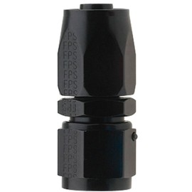 Fragola 220104-BL Pro-Flow Black Size (-4) Straight Hose Fitting