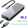 Fanxiang M.2 NVMe SATA SSD Enclosure USB Type C 10Gbps