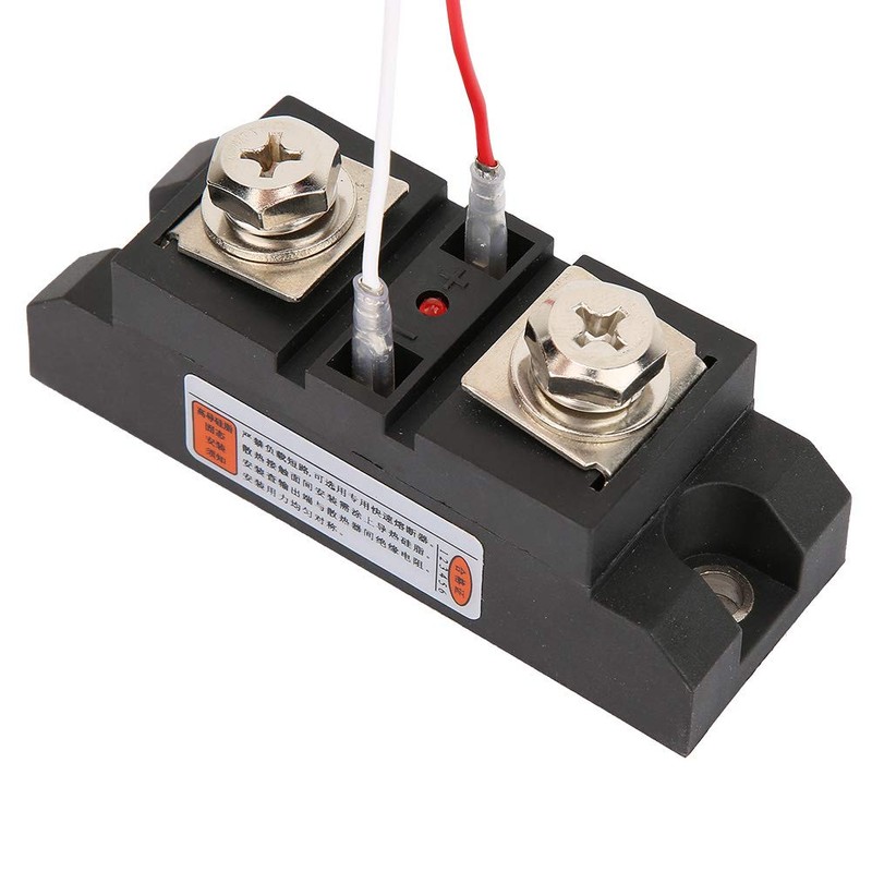 Oumefar 200A Industrial Solid State Relay SSR Load 30-480VAC Solid