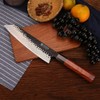 WILDMOK 9 Inch Kiritsuke Chef Knife 3 Layers 9Cr18MoV Clad