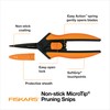 Fiskars Micro-Tip Rose Pruning Shears, 6" Garden Shears Non-Stick Coated