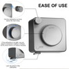 LIVEHITOP Retractable Washing Line, Wall Mounted Extendable Clothes Line Non-Sagging
