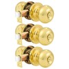 Probrico Privacy Door Knobs Lock Interior Bedroom Bathroom Door Handle