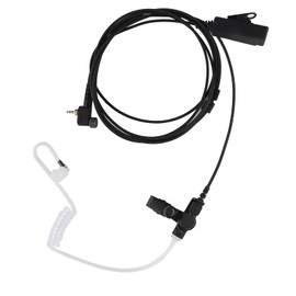 Walkie Talkie Transparent Air Tube PTT Earphone Headset 1 Pin Spiral Connector for MTP850 MTH600 MTH650 MTH800 MTH850 MTS850