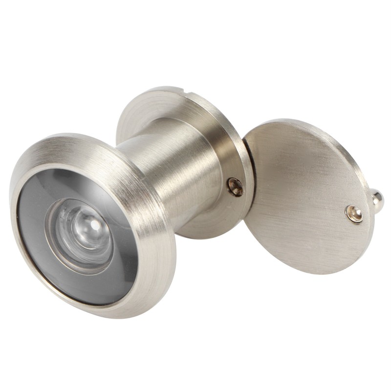 4Pcs Copper Anti Theft Safety Door Viewer Peephole with Back