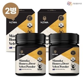 NZMA Single NZMA Antler Manuka Honey UMF15+ (250g / NZMA싱글NZMA녹용마누카꿀 UMF15+(250g X2병)638131
