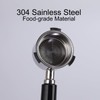 Bottomless Portafilter 51 mm for DeLonghi Dedica EC680/EC685/EC785/EC820/EC850/EC860, with 2
