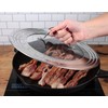 RSVP International Universal Lid Insert Steel & Secure Tempered Glass