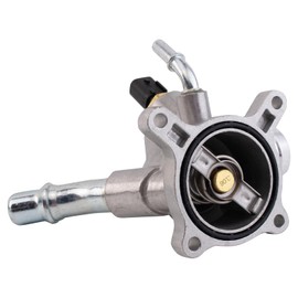 TRQ Thermostat with Housing Assembly Compatible with Chrysler Dodge Fiat Jeep Ram