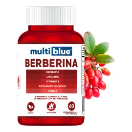 Multiblue Berberina Capsulas Vitamina Curcuma Sabor