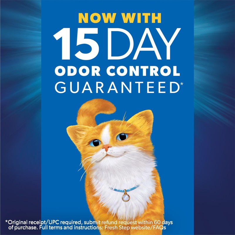 Fresh Step Outstretch Advanced Long Lasting Clumping Litter Simply Unscented,