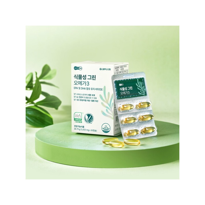 Seoul Pharmacist Shinhyup (bag) (Lactoon) Vegetable Green Omega 3 30