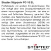 Stoptec Stopwatch PC-10 EL | Digital | Single Line Display