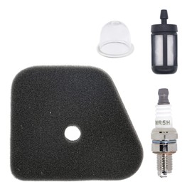Aylux FS90R Air Filter with Fuel Filter Spark Plug for Stihl FS87 FS90 FS100 FS110 FS130 FS310 HL100 HL90 HL95 HT100 HT101 HT130 HT131 KM100 KM110 String Trimmer Replace 4180 120 1800