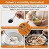 2 Pcs Slotted Spoons, Stainless Steel Caviar Colander Spoon for