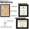 Fxojyvo Black 11x14 Diploma Frame, Display Document 8.5 x 11