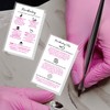 Boutique Marketing LLC Microblading Aftercare Instruction Cards | 50 Pack