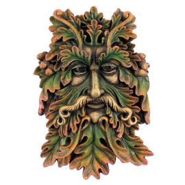 Something Different TM_36417 Plaque | Green Man Face | Ornament | Decorative | 1pc