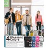 Fosmon TSA Approved Luggage Locks, Suitcase Travel Lock with Push