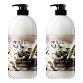 Fruitland 과일나라 바디프랜 샤워젤 바닐라밀크732gx2개/클렌저 Fruitland Body Friends Shower Gel Vanilla Milk 732gx2/Cleanser