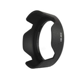 kinokoo Nikon for Nikon D3000/D3100/D3200/D5000/D5100 lens hood HB – 45 II Compatible for 18-55 mm Lens, ABS SIGN Cross with