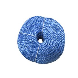 Polypropylene Rope 6MM x 30M Blue (3 Strand Boat Anchor Line Coil Yacht Docking Camping Marine)