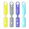 Travel in Style with 4 Luggage Labels - Name, Address,