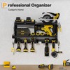 Spampur Power Tool Organizer Wall Mount with Charging Station, 3