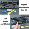 Atdcoek Keycap Puller Switch Pluller with Keyboard Cleaning Brush for