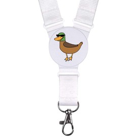 Azeeda 'Ente mit Sonnenbrille' Halsriemen (LY00031329)