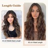 TESS Flip in Extensions 50 cm, Dark Brown with Ash