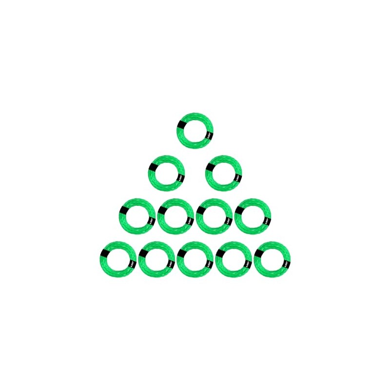 12 Pack AL2420P Pre-Cut Twisted Trimmer Line for EGO String
