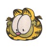 Comercial Mercera Garfield© Head Comic Cat Embroidered Patch Iron on