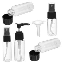 VICASKY 1 Set Refillable Travel Bottle Cosmetic Dispenser Kit for Makeup Remover Toner Lotion Foundation Lightweight Durable and Portable for Outdoor Activities