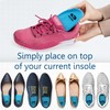 Sulpo 4 Paare Fersensporn Einlagen Fersenkissen Spornfix Gel Fersenpolster zur