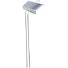 Galvanized Steel Plant Marker with Stainless Steel Plate, 10" E Style, 25 Piece Bundle