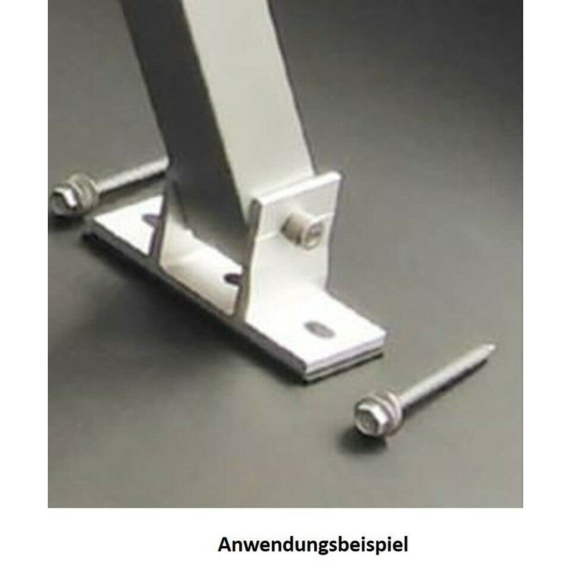 Solar Mounting Vario Console PV Stand with Angle Rotatable Aluminium