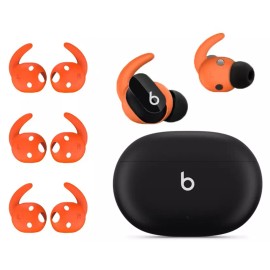 beats studio buds 3 Pair Anti Slip Earhook Eartip for Beats Studio Buds [NOT Fit in Case] (Orange)