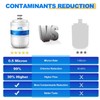 Golden Icepure UKF7003 Rrefrigerator Water Filter Replacement for AS229CSBGB, UKF7002,