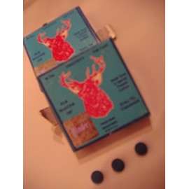 Elkmaster glue on snooker / pool cue tips - 9mm x 10