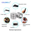 CELEWELL 6 Pack DL1/3N CR1/3N 3V Lithium Battery 170mAh【7-Year Warranty】
