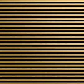Jillson Roberts Gift Wrapping Paper, Black Gold Stripe (8 Rolls 5ft x 30in)