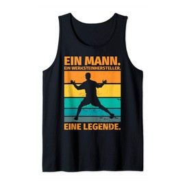 Men's Workstone Manufacturer Gift Funny Saying - A Werkstein Tank Top, black