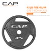 CAP Barbell 45 lb Olympic 2-Inch Cast Iron Grip Weight