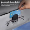 XINLIYA Sunglasses Holder for Car Sun Visor, 2 PCS Magnetic