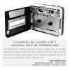 Mercader Digital Convertidor De Cassette A Mp3 Digital Por Usb