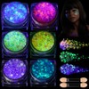 CharmBurst 6 Colours Glitter Gel That Glows in the Dark,